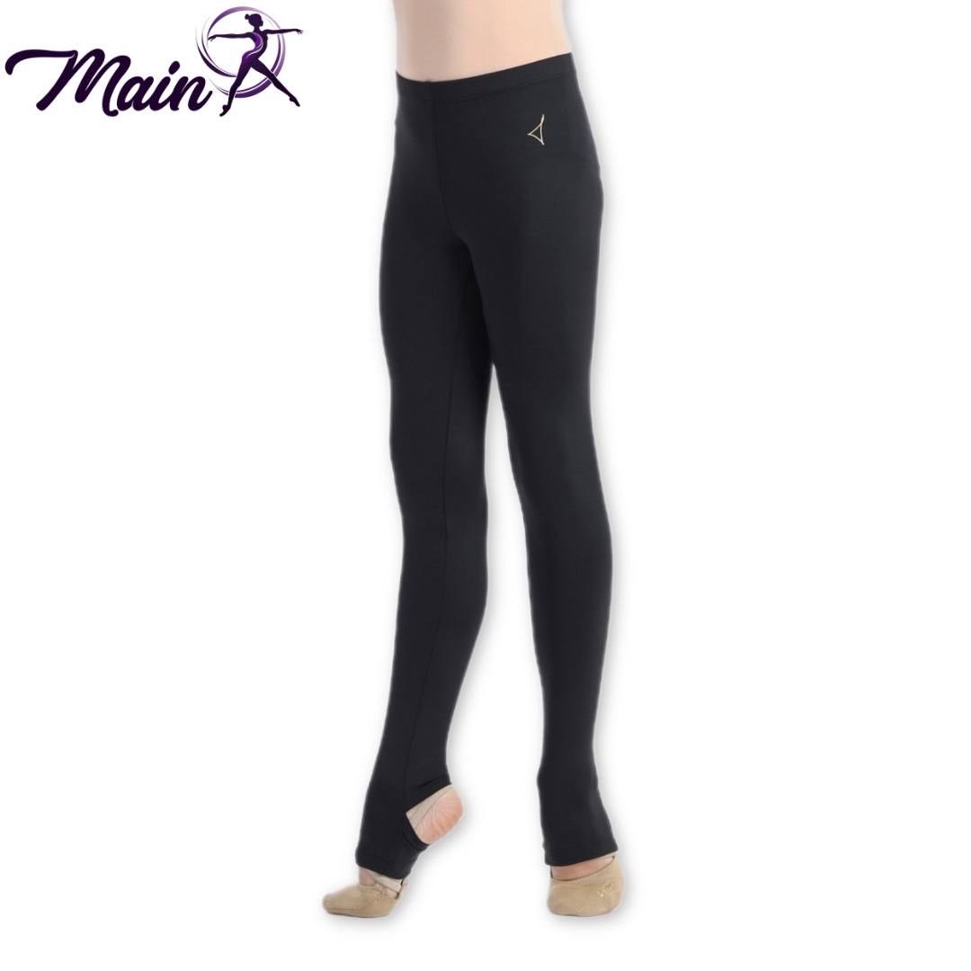 Leggings with a heel opening RG702-407