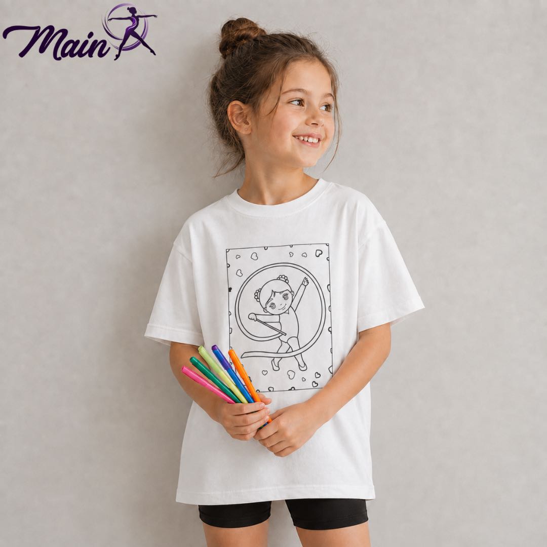 Colour-in T-shirt