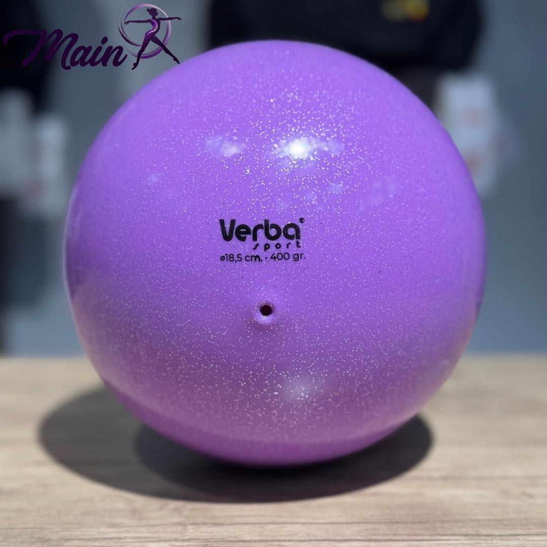 Ball with glitter